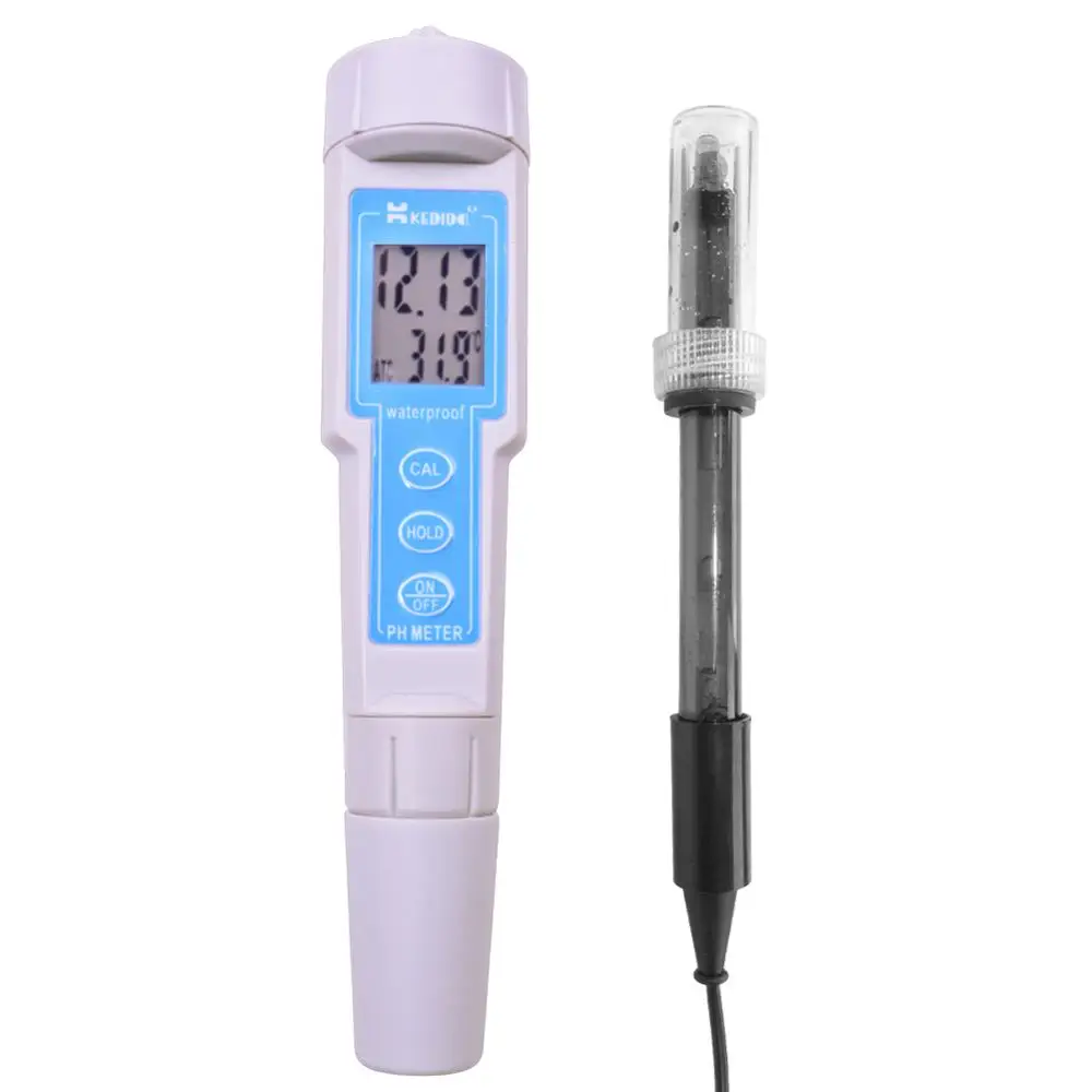 Yieryi CT-6020A High Precision Waterproof LCD Digital PH Meter and Temperature Double Display Aquarium Fish Tank Water | Инструменты