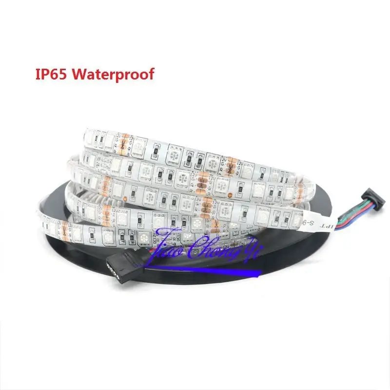 Светодиодная лента RGB SMD5050 5 м 10 + ИК-контроллер с 44 кнопками адаптер постоянного