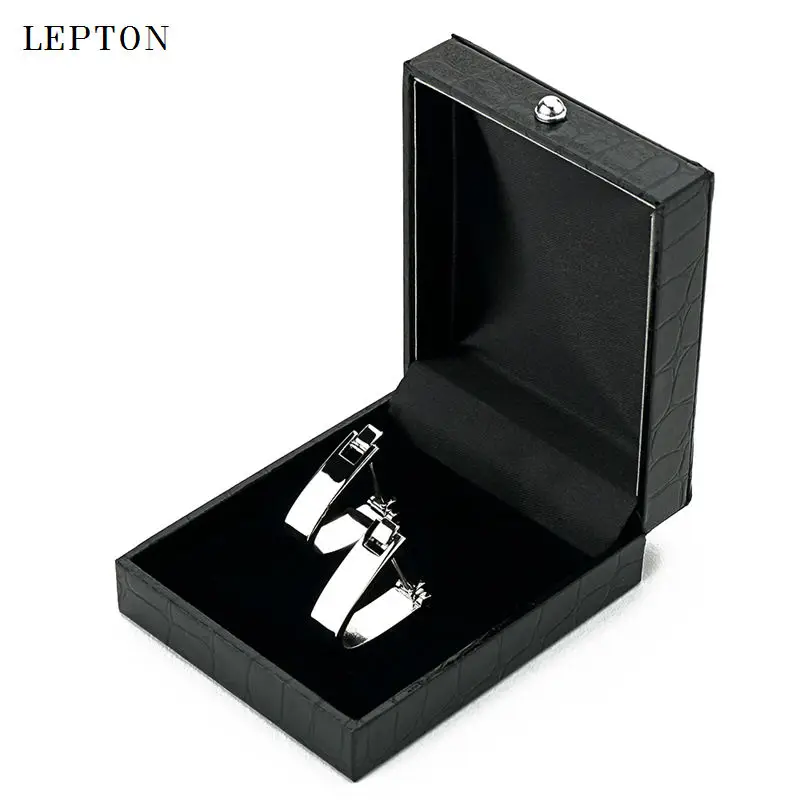 Lepton Новинка D запонки корейская мода Космический Шаттл для мужчин Свадебная