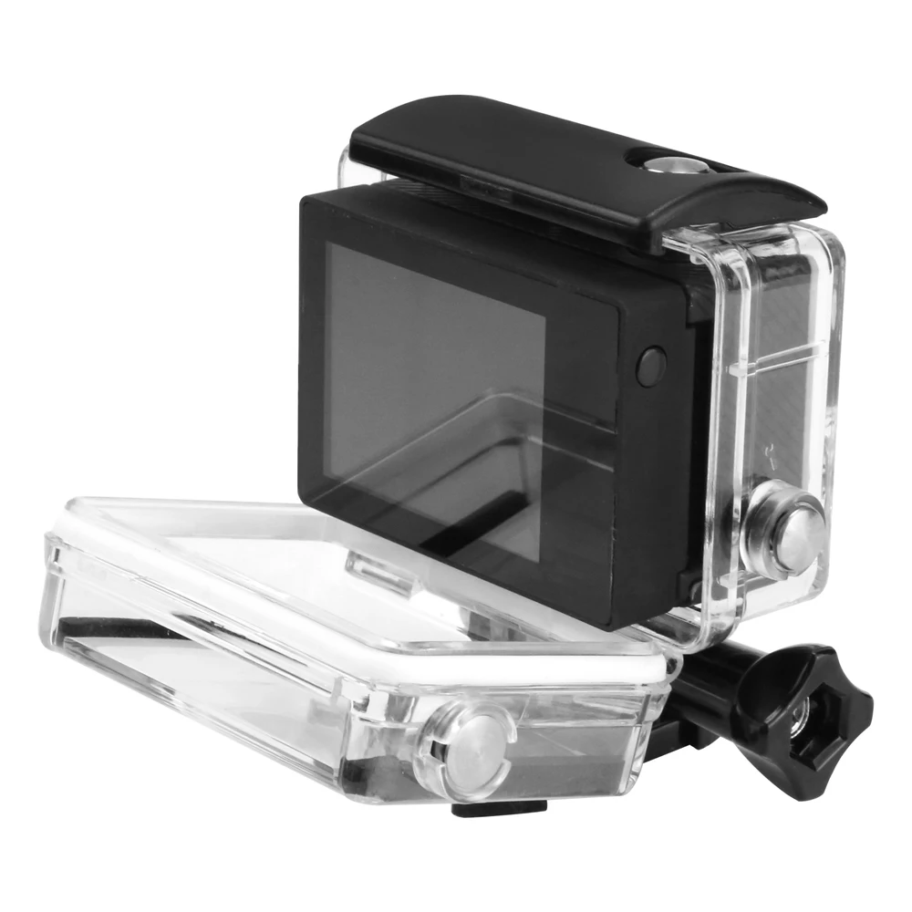 Водонепроницаемый задний Чехол BacPac для GoPro Hero 4/3 + ЖК экран/расширение батареи