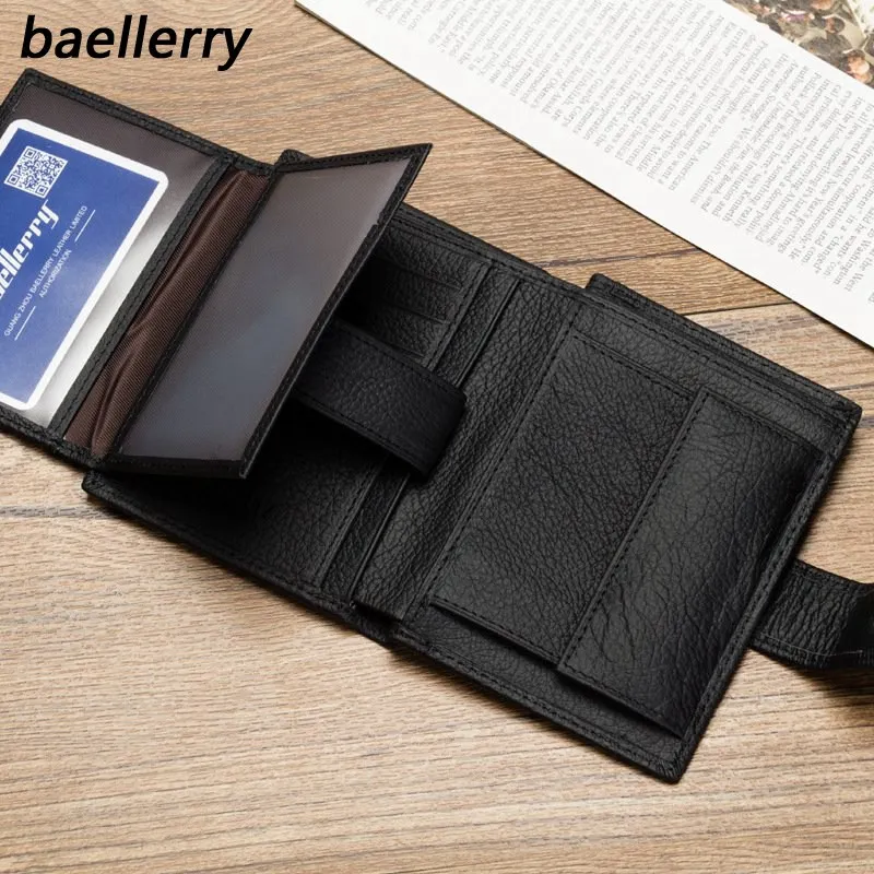 Baellerry кошелек Для мужчин Элитный бренд Женские Кошельки Короткие Молодежные