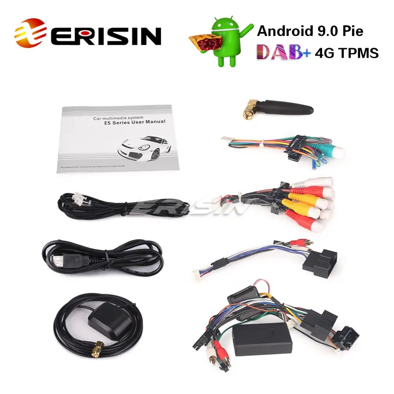 Erisin ES7995F 9&quot Octa-Core Android 9.0 Car Stereo GPS Sat Nav DAB+ DVR WiFi OBD DTV for FORD Focus | Автомобили и мотоциклы