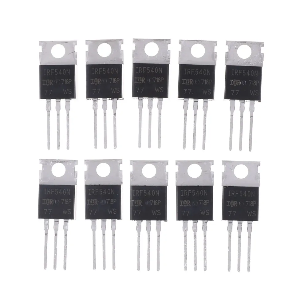Новые и оригинальные мощные МОП-транзисторы IRF540N TO-220 IRF540NPBF TO220 IRF540 IC 33A 100 в оптом |