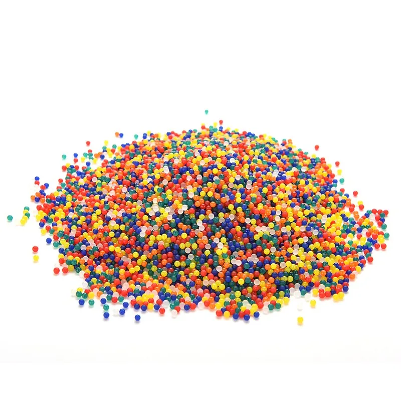 10000PCS/bag Crystal Soil Pearl Home Flower Decoration Mud Ball Gel Aqua Jelly Beads Water Balls Grow Magic | Дом и сад