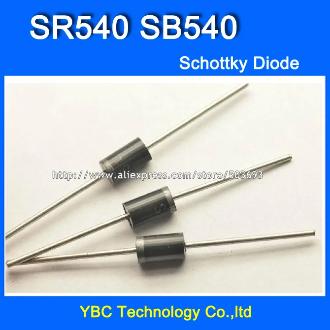 200 шт./лот SR540 SB540 5A/40V диод Шоттки|schottky diode barrier|diode ledschottky protection |