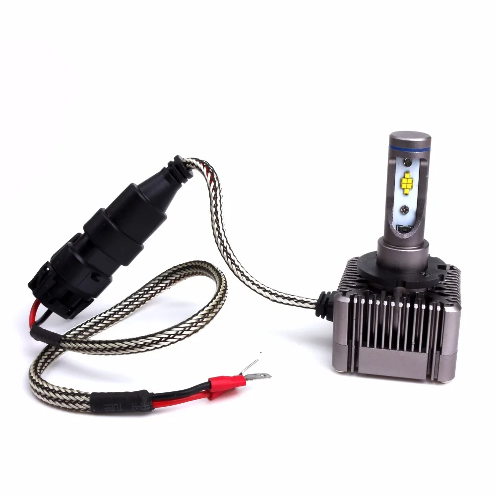 D1S D1R D3S D3R LED все-в-одном фар автомобиля замена лампы 72 Вт 8000Lm 6000 К 12 В 24 легко