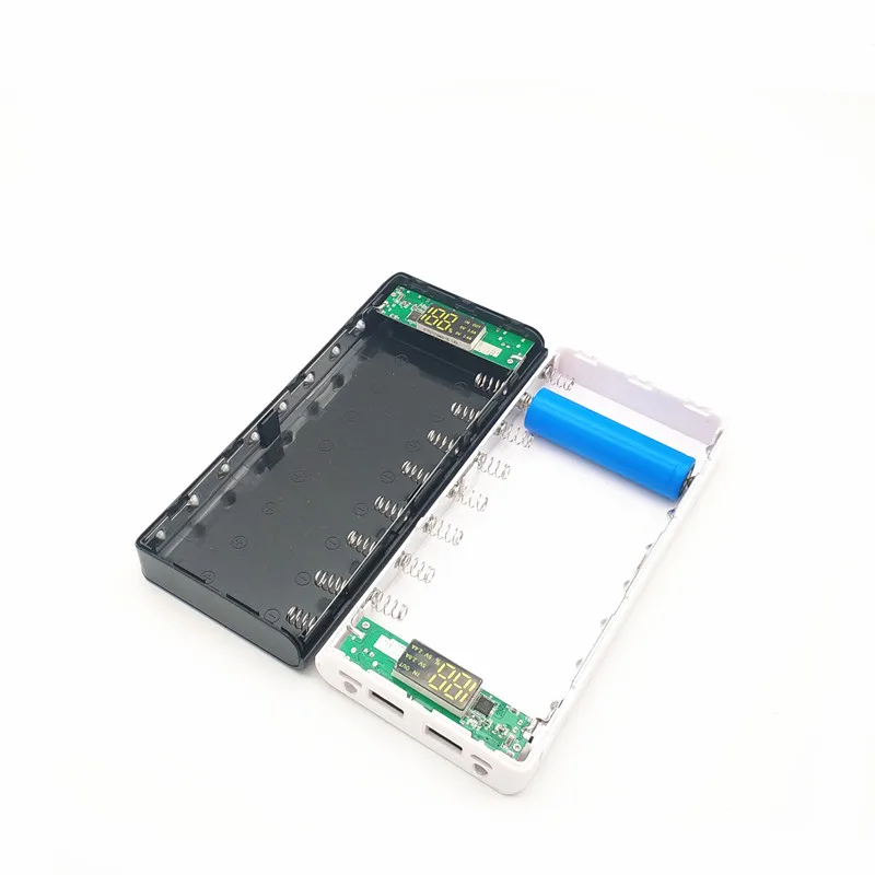 Лидер продаж 5 В двойной USB 8*18650 блок питания зарядное устройство для мобильного