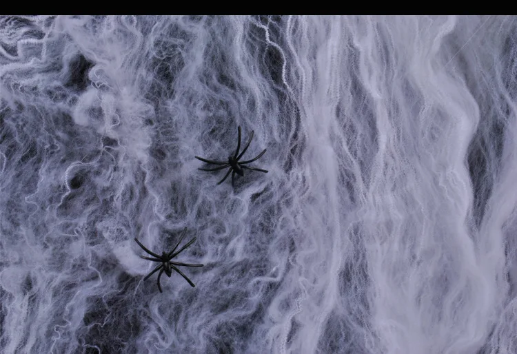 Хэллоуин дом с привидениями бар сцена КТВ декоративный реквизит паук Шелковый