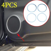 abs accessories side inner door audio speakers molding cover kit trim 4 pcs for nissan qashqai j11 2014 2015 2016 2017