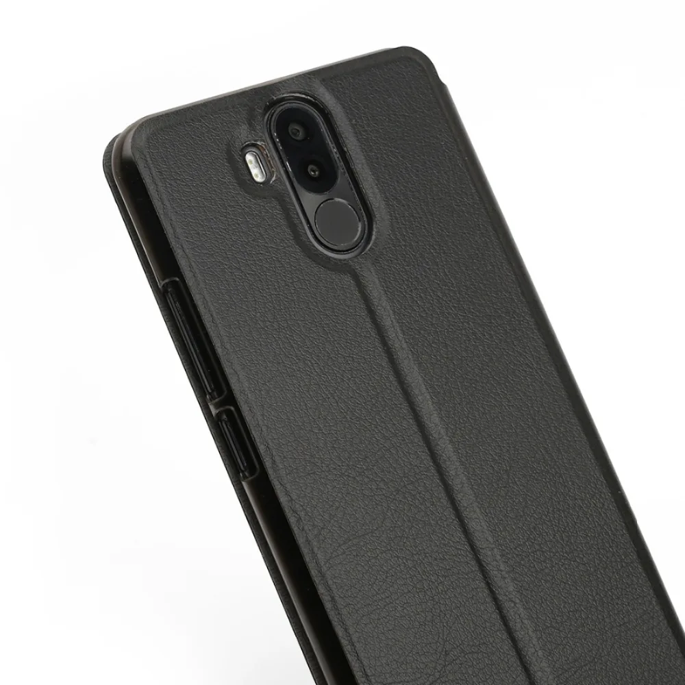 OCUBE для Ulefone Power 3 Весенняя текстура горизонтальный откидной кожаный чехол с
