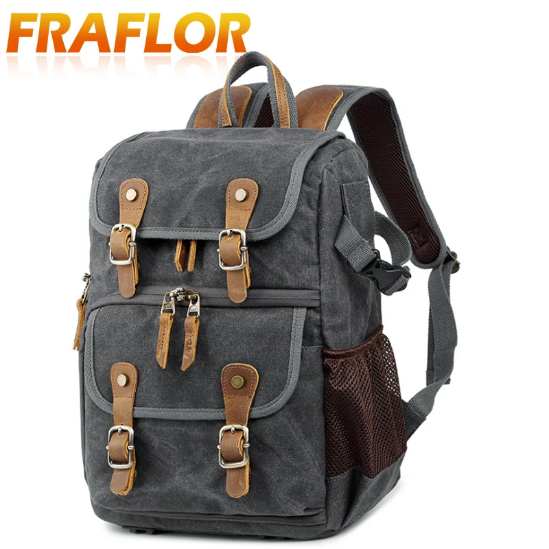 Водонепроницаемый модный винтажный рюкзак Batik для отдыха и фотосъемки