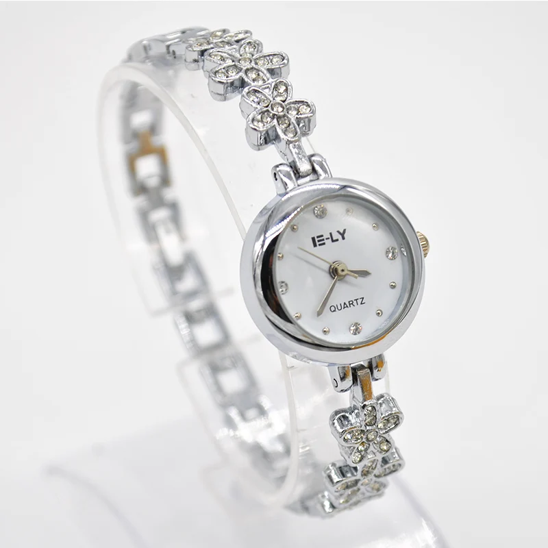 watches relogio masculino fashion gold/silver band hot sale bracelet watch for girl women dress | Наручные часы