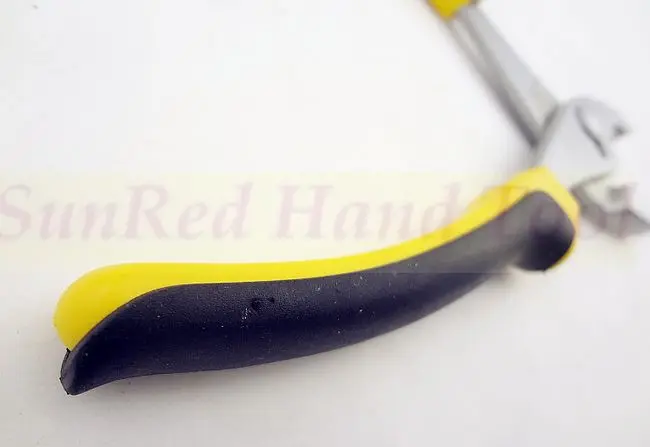 Скользящие плоскогубцы из хромованадиевой стали размером 8 дюймов желтого и