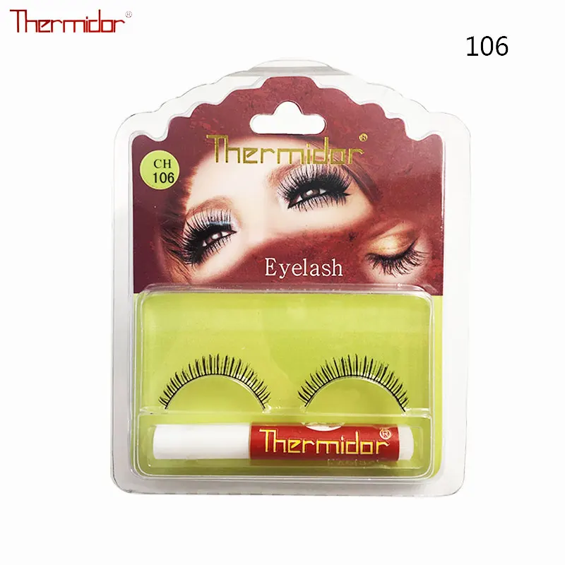 Thermidor 1 партия/коркор. натуральные накладные ресницы нижние ручной работы