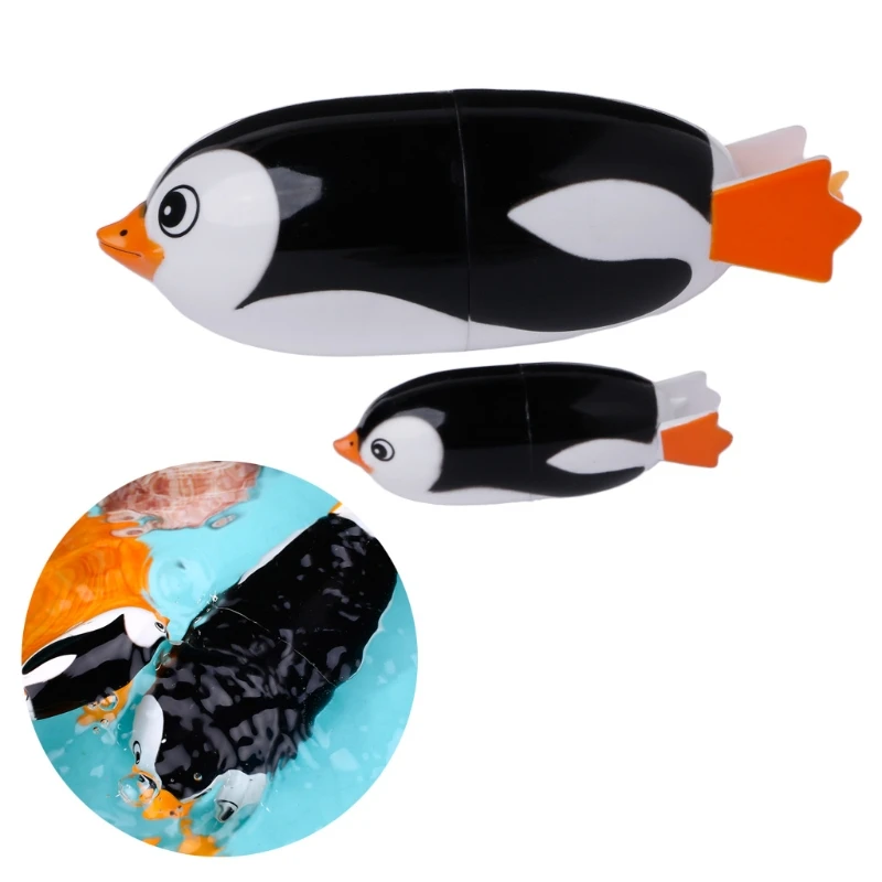 

New Electric Penguin Bath Toy Animal Toy Swiming Toy Baby Educational Toy