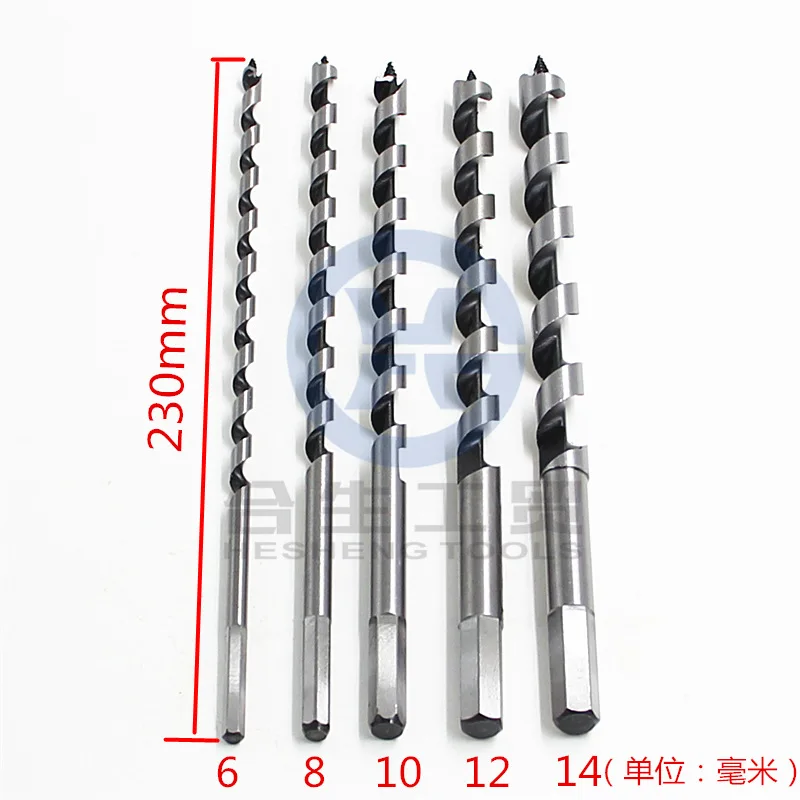 5pcs High Speed Steel Woodworking Drill Bit Long Hard Hole Process Reamer Electric Reaming Set | Инструменты