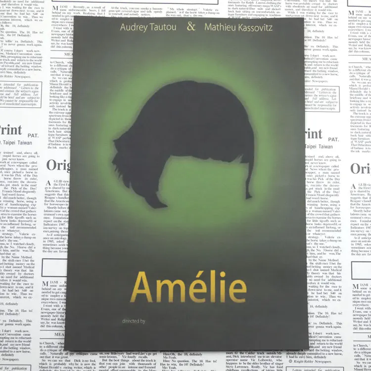 Amelie/постер классического французского фильма/ностальгия/постер из крафт-бумаги