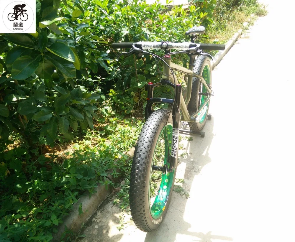 Фэтбайк Kalosse горный велосипед с 9/10/24/27/30 скоростями колеса 26*4 0|fat mountain bike|mountain bikesnow