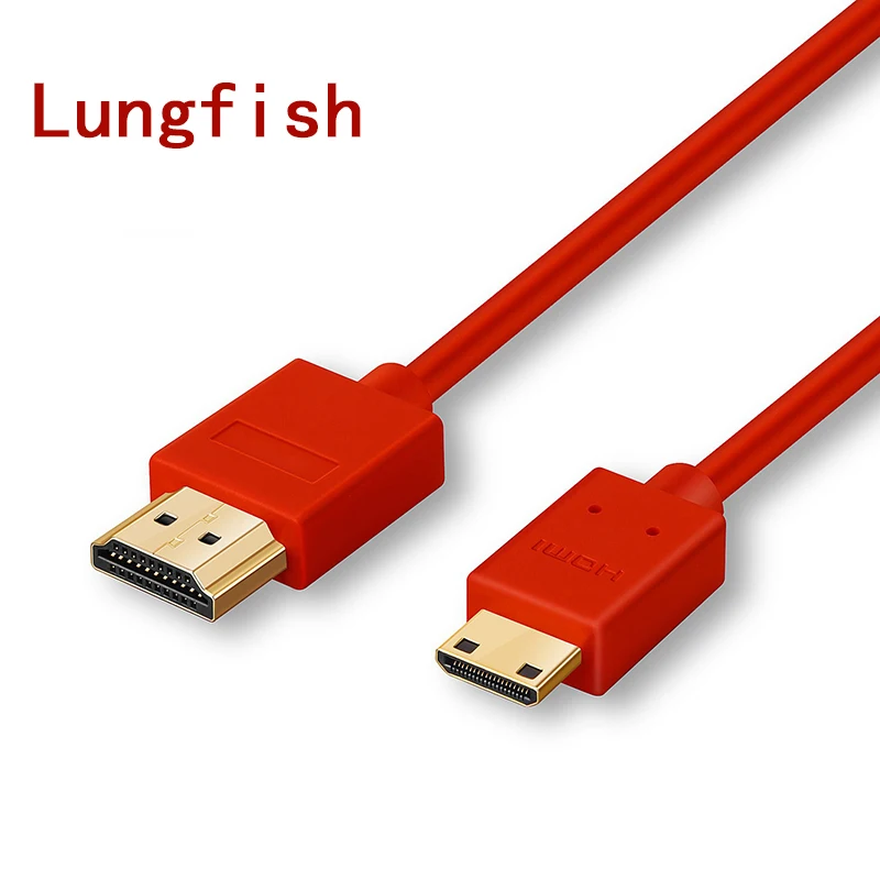 Lungfish Скорость HDMI кабель Mini (1 м 1 5 2 3 м) поддерживает 3D & 4K Разрешение Ethernet 1080P и