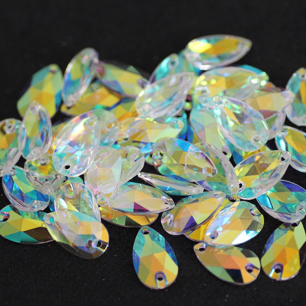 Стразы для пришивания стразы 12x12 мм квадратная форма с прозрачными кристаллами |