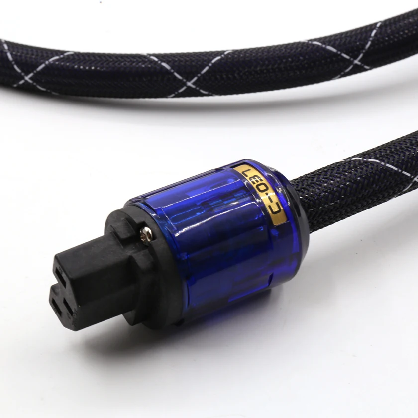 YTER SPX-28 OFC silver plated hifi US version power cable with P-037/C-079 Version plug connectors | Электроника