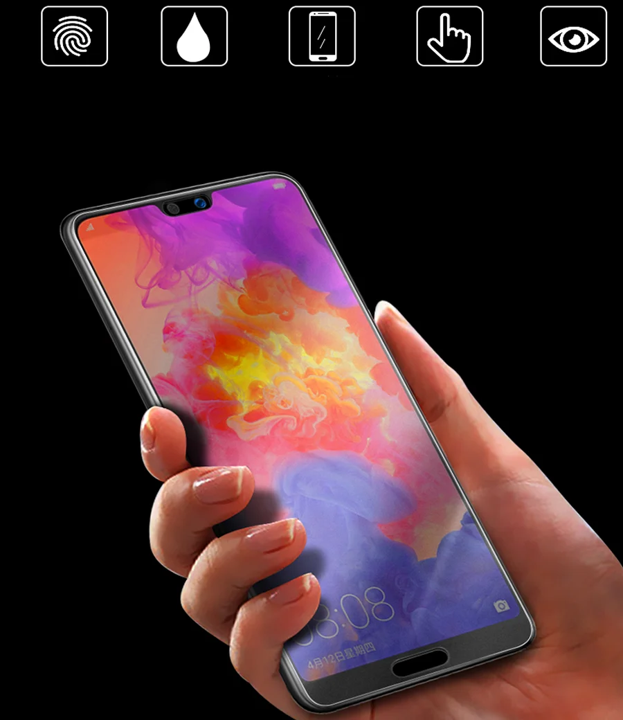 Матовое закаленное стекло 9H для Huawei P20 Lite Pro 2019 Nova 3i 3E Mate 20X10 30 Защитная пленка