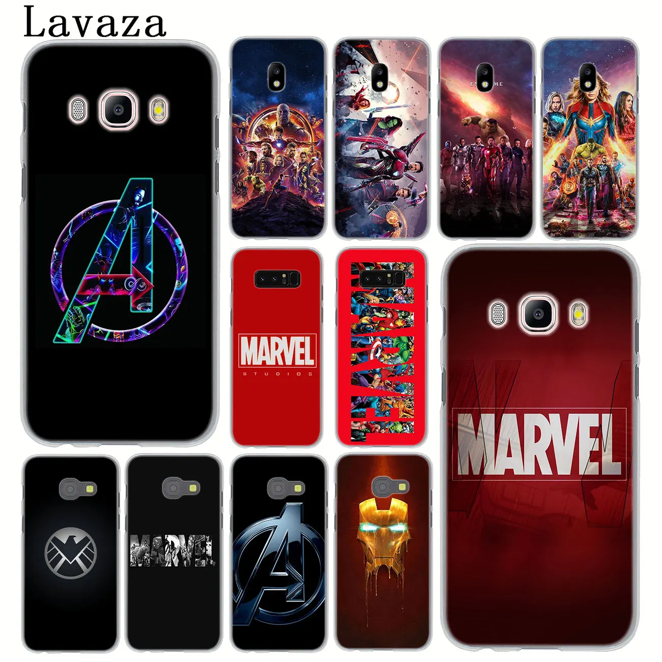 Чехол для телефона Lavaza Avengers Endgame с логотипом Marvel Thanos Samsung Galaxy J8 J7 Duo J6 J5 J4 Plus 2018 2017 2016