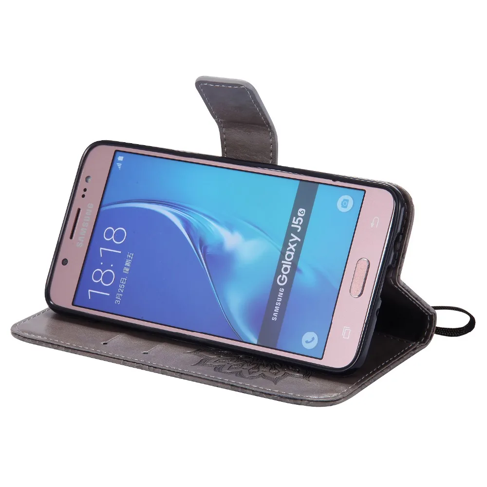 Чехол с рисунком подсолнуха для Samsung Galaxy J5 2016 чехол J510 SM-J510F 5 2 &quot+ держатель карт |