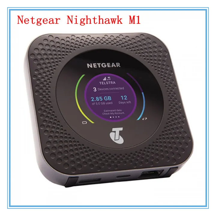 Разблокированный Мобильный маршрутизатор Netgear Nighthawk M1 4GX Gigabit LTE rj45 1000 Мбит/с lan MR1100