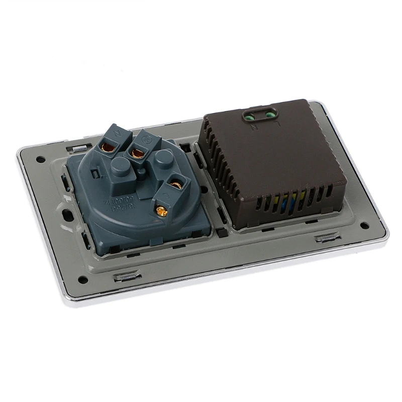 Гнездо питания стандарта ЕС с двойным USB портом для зарядки мобильного телефона выходом 5 в 2 1