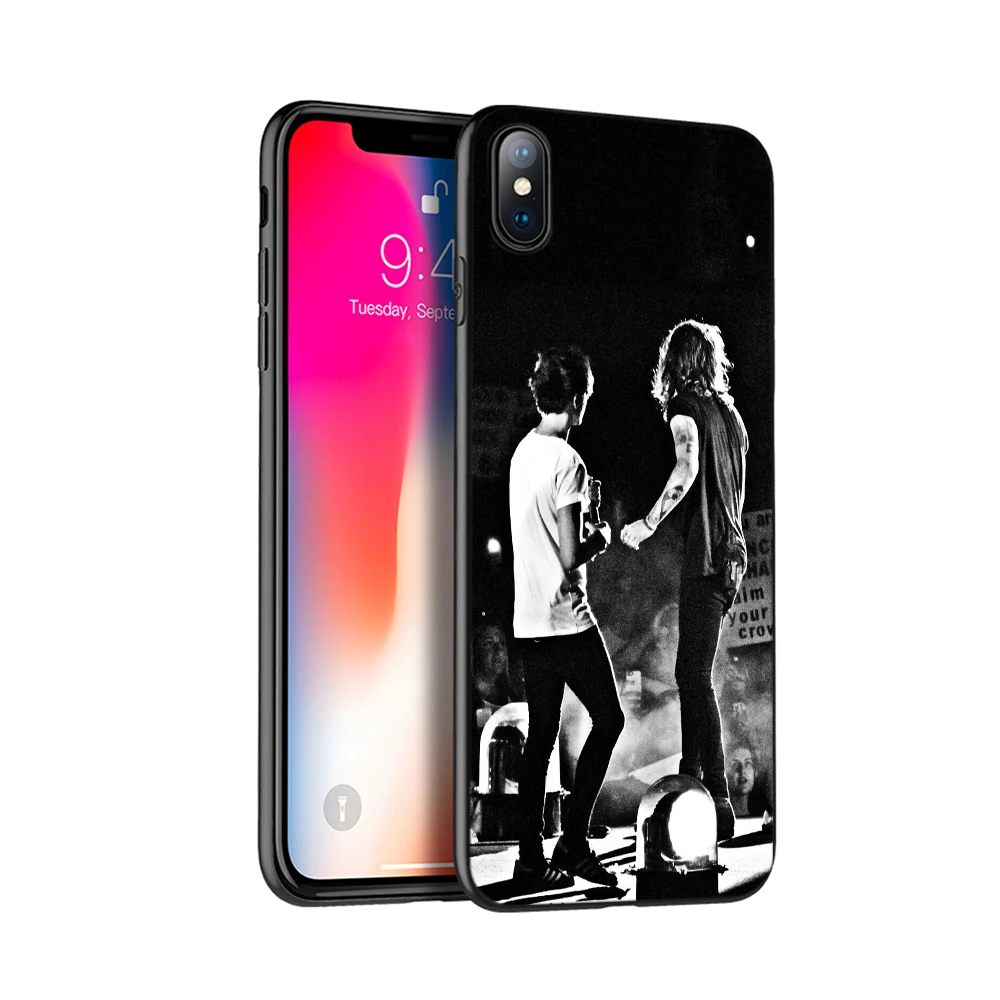 Черный чехол из ТПУ для iphone 5 5s SE 2020 6 6s 7 8 plus x 10 силиконовый XR XS 11 pro MAX с Ларри
