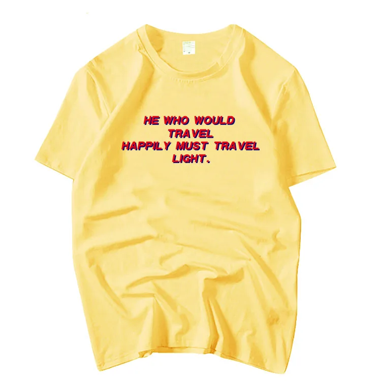 Seventeen Hoshi same happliy must travel футболка с круглым вырезом и короткими рукавами kpop унисекс