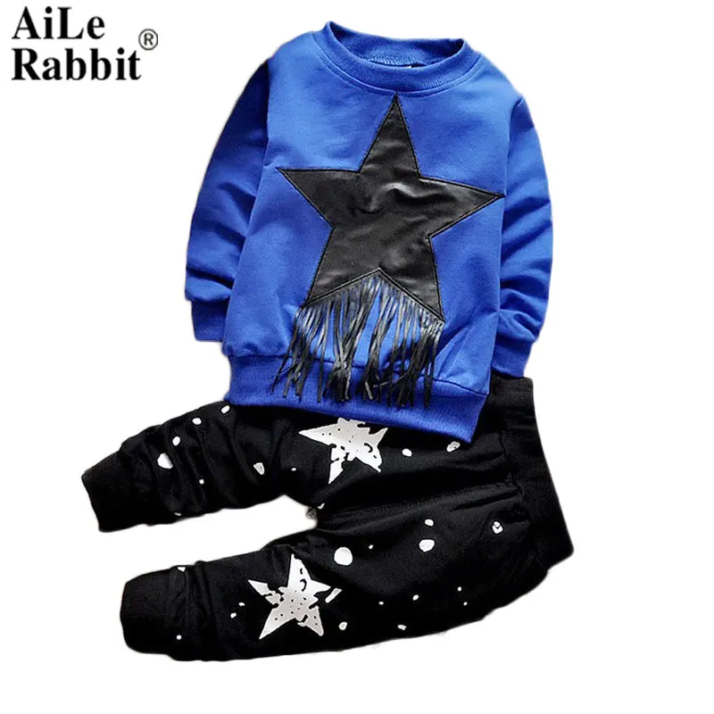 Одежда от AiLe Rabbit Новые поступления маленькие мальчики одежда для активной жизни
