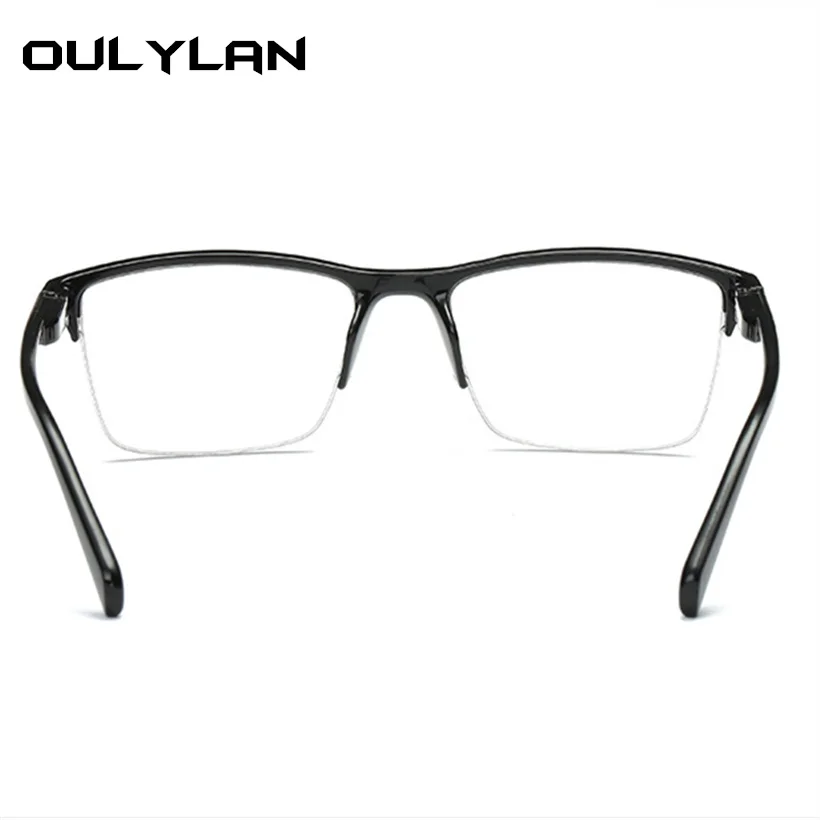 Oulylan, мужские полуоправы, очки для чтения, женские, Анти-усталость, дальнозоркость, ультралегкие очки для пресбиопии, диоптрий+ 1,0+ 1,25