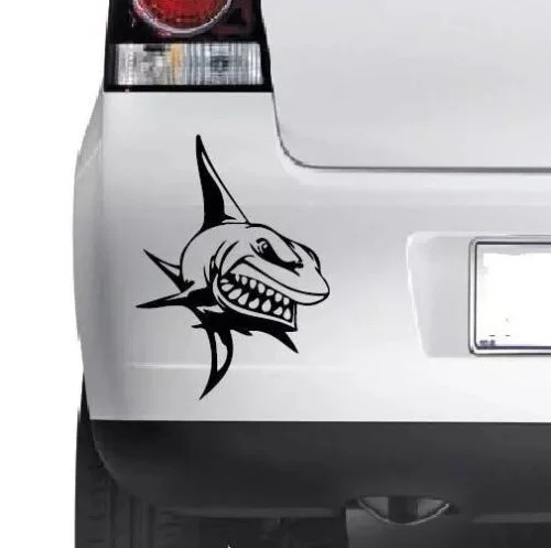 

Shark Vinyl Decal Sticker Nice Looking window Sticker JDM DRIFT EURO Decal 12.5cm