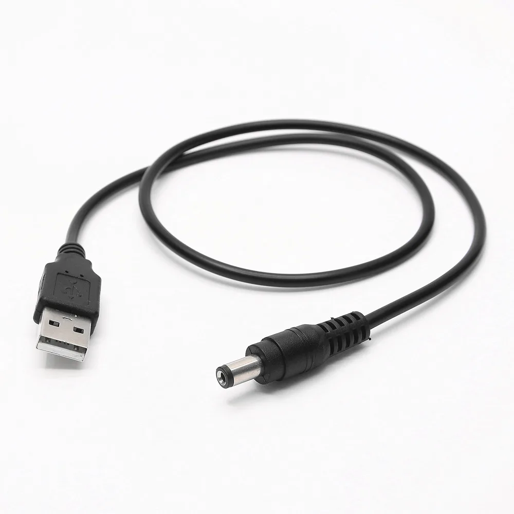 5 шт. 5*2 1 мм DC штекер в USB разъем баррель Джек преобразователь кабельного разъема