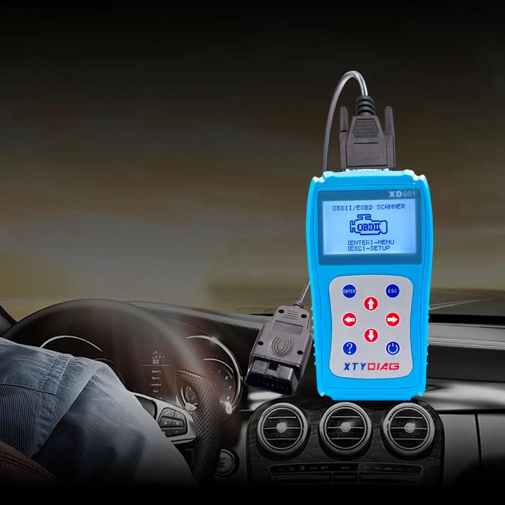 XTYDIAG XD601 EOBD2 OBDII автомобиля диагностический инструмент работает на 1996 от позже