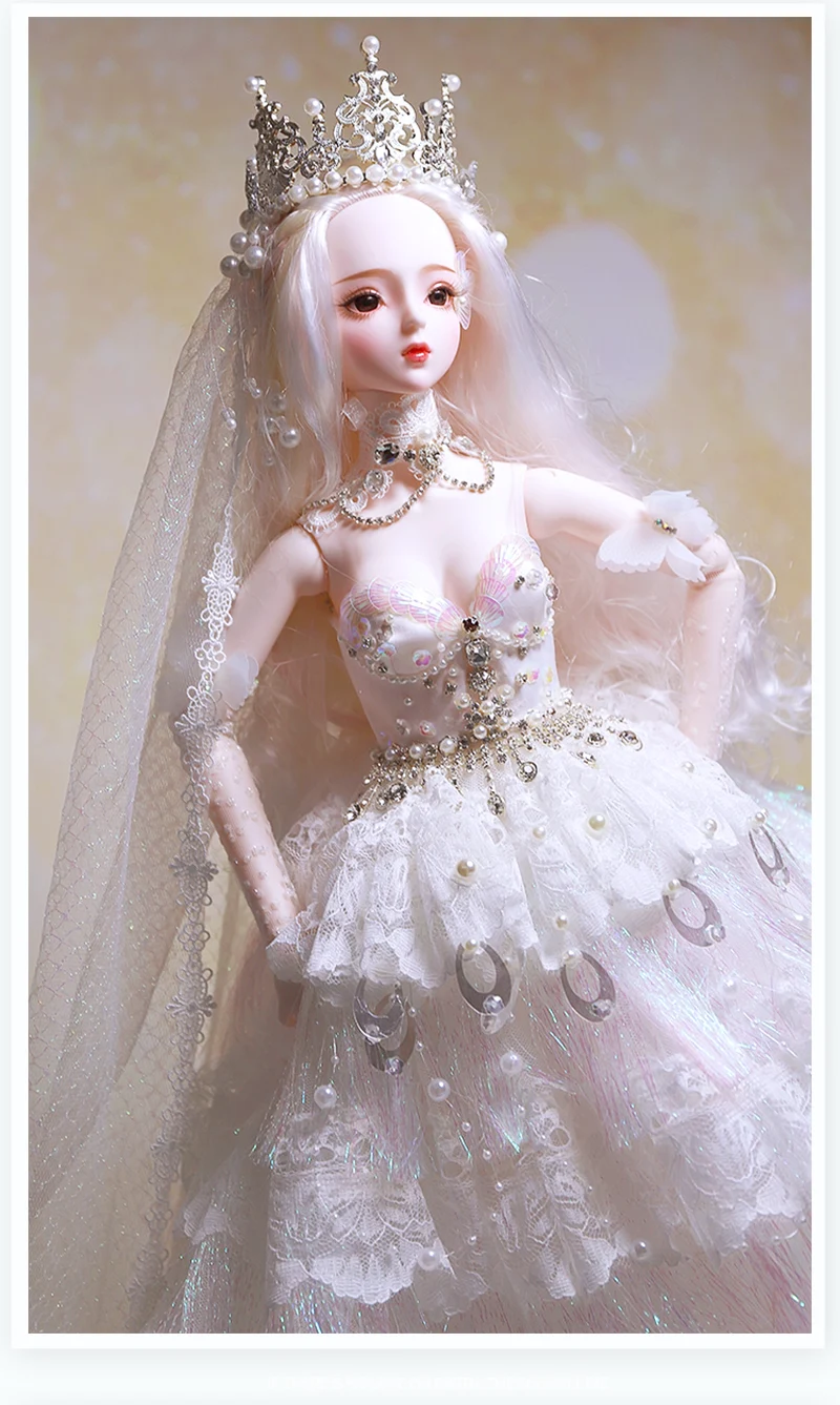 DBS 1/3 BJD кукла Blyth механическое соединение тела с макияжем, в том числе волосы, глаза, одежда 62 см Высота девушки, SD