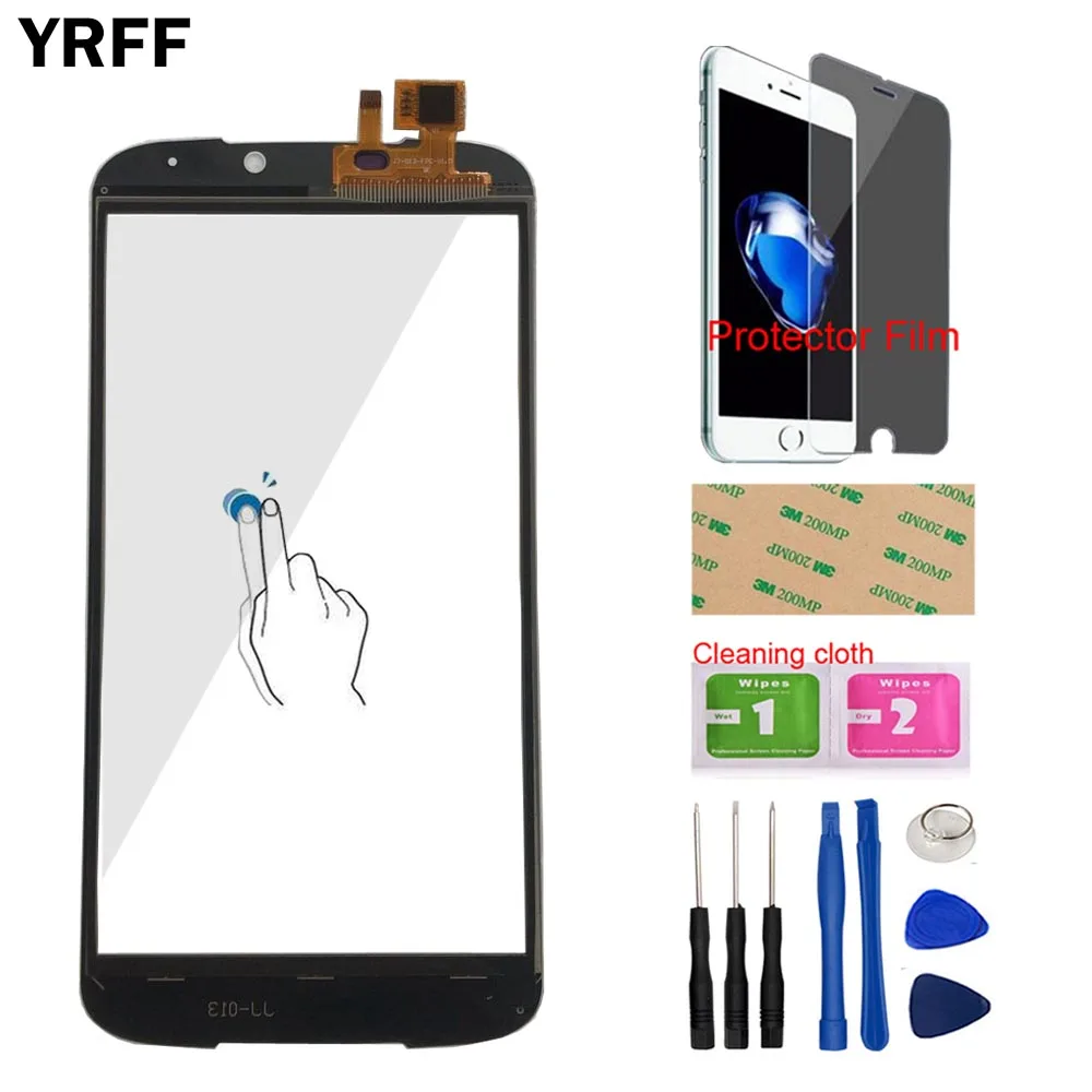 YRFF 5 &quotсенсорный экран панель для Doogee X6 сенсорный Переднее стекло дигитайзер