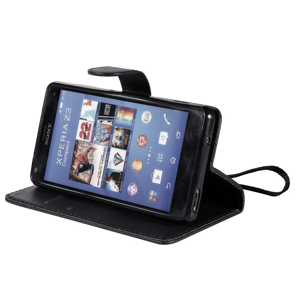 Флип-чехол для Sony Xperia Z3 Compact D5833 D5803 Z3Compact кожаный чехол телефона Z 3 D 5833 5803 сумка |