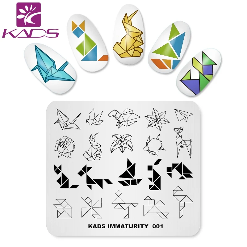 KADS Новое прибытие незрелость 001 дизайн Фантастическая бумага складной узор