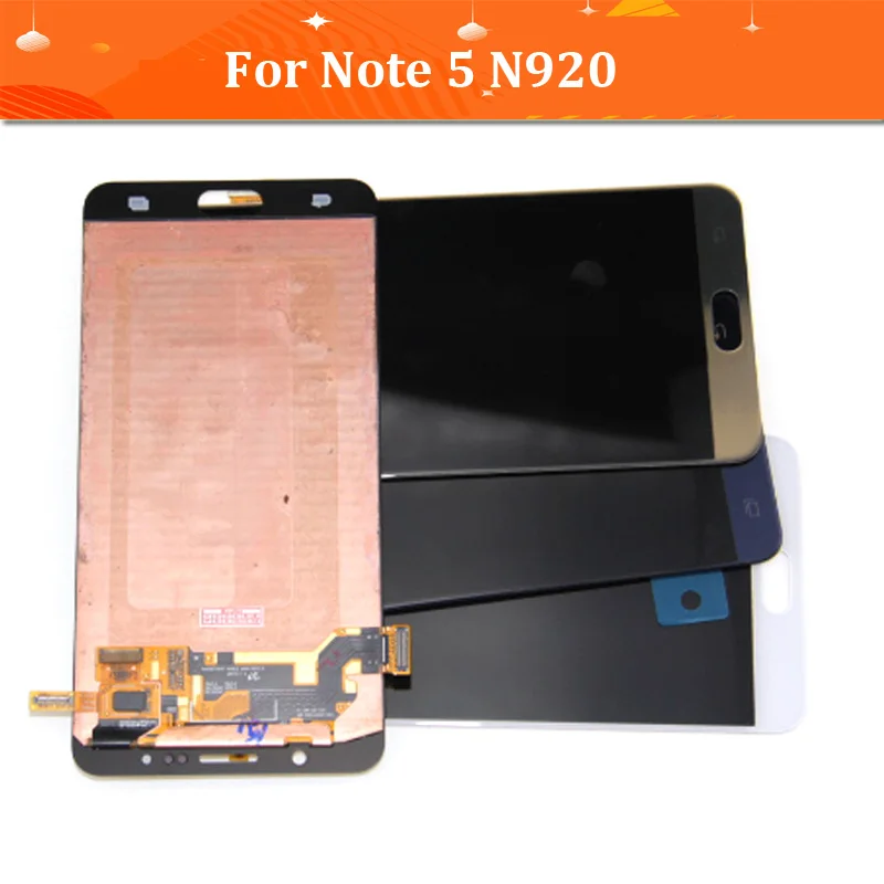 Супер AMOLED ЖК дисплей для SAMSUNG Galaxy Note 5 Note5 N920A N9200 SM N920 N920C сенсорный экран дигитайзер