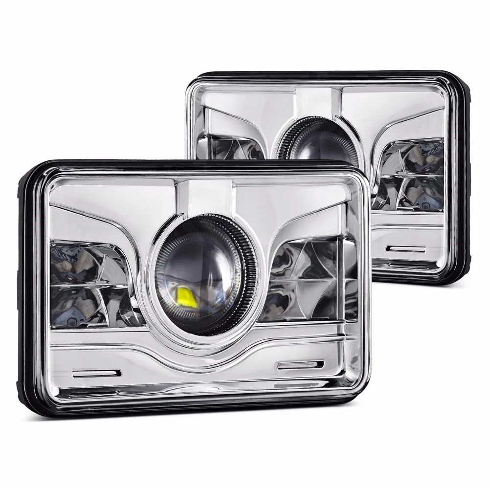 4x6 прямоугольные фары 4 &quotx 6&quot замена ксеноновых фар HID H4651 H4652 H4656 H4666 H6545|projector