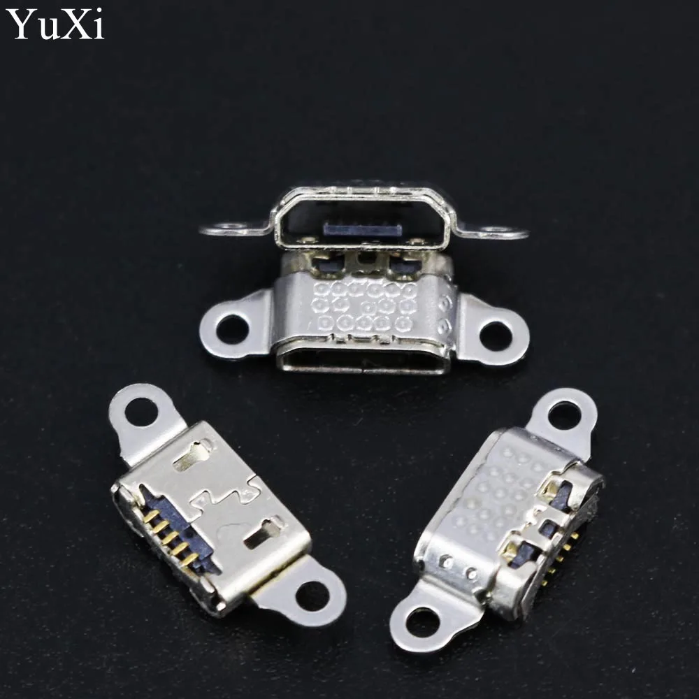 YuXi 10 шт./лот Micro USB разъем для передачи данных OPPO R3 R7007 R7005|Соединители| |