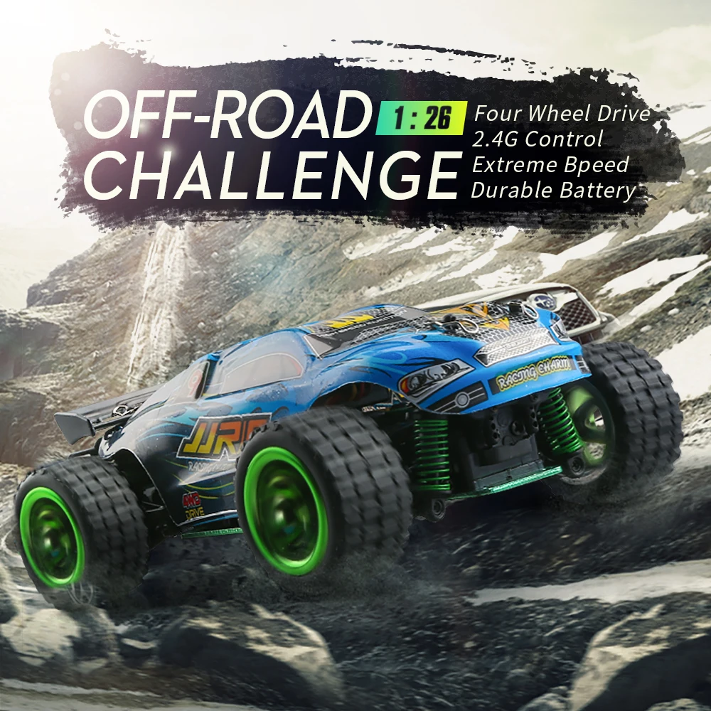 JJRC Q36 2 4 г Р/У Машинки минус 30 км/ч 1/26 4WD гоночный внедорожный высокое Скорость