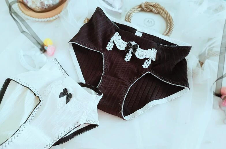 Новое поступление, Размеры M, L, XL, 3L, размер Pus, милые Лолита, Kawaii, хлопковые трусики с вышивкой, нижнее белье, WP591