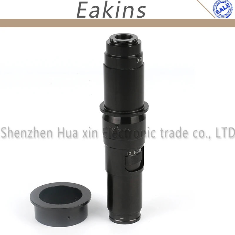 

HD Adjustable Magnification 10X 180X 200X Zoom C mount Lens For CCD CMOS Industry Industrial Video Microscope Camera Lens