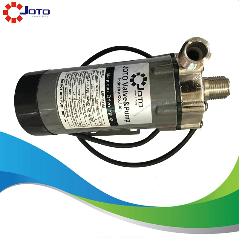 Food Grade Booster Pump Magnetic Drive 15R Stainless Steel Head Circulating Обустройство дома