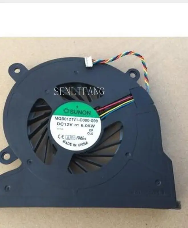 

Free shipping CPU Cooling Fan for Acer Aspire All In One MGB0121V1-C010-S99 DC 12V 6.08W Server Bare fancooler 4pin 12V 6.08W