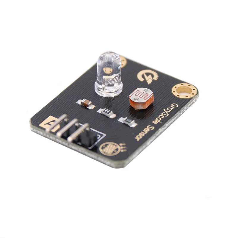 2pcs/lot Light Sensor Analog Grayscale Electronic Board Includes a bright LED/photosensitive resistor For Arduino SR008|sensors electronics|light